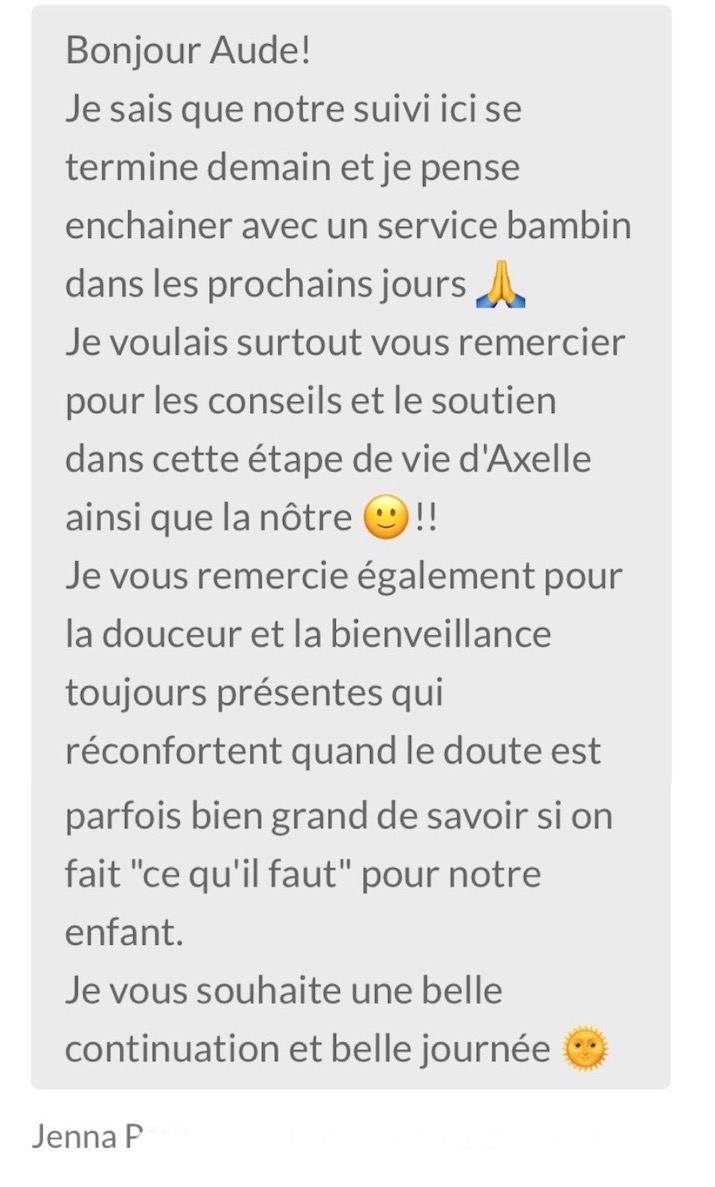 Recommandation cliente des services Hamstouille