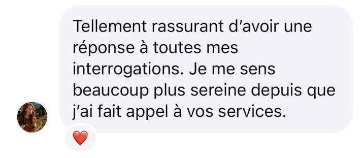 Recommandation cliente des services Hamstouille