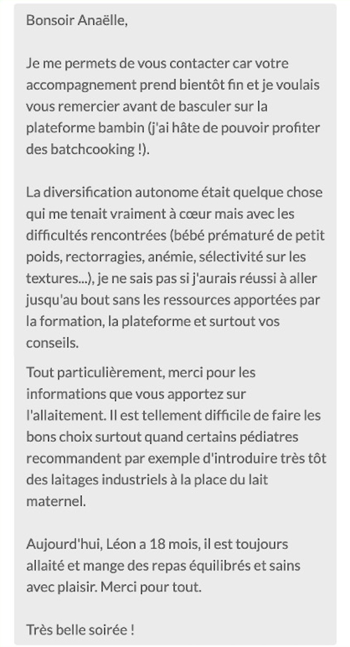 Recommandation cliente des services Hamstouille