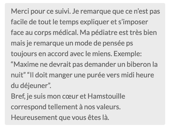Accompagnement DME et tire-allaitement avec Hamstouille - Madame Bocal