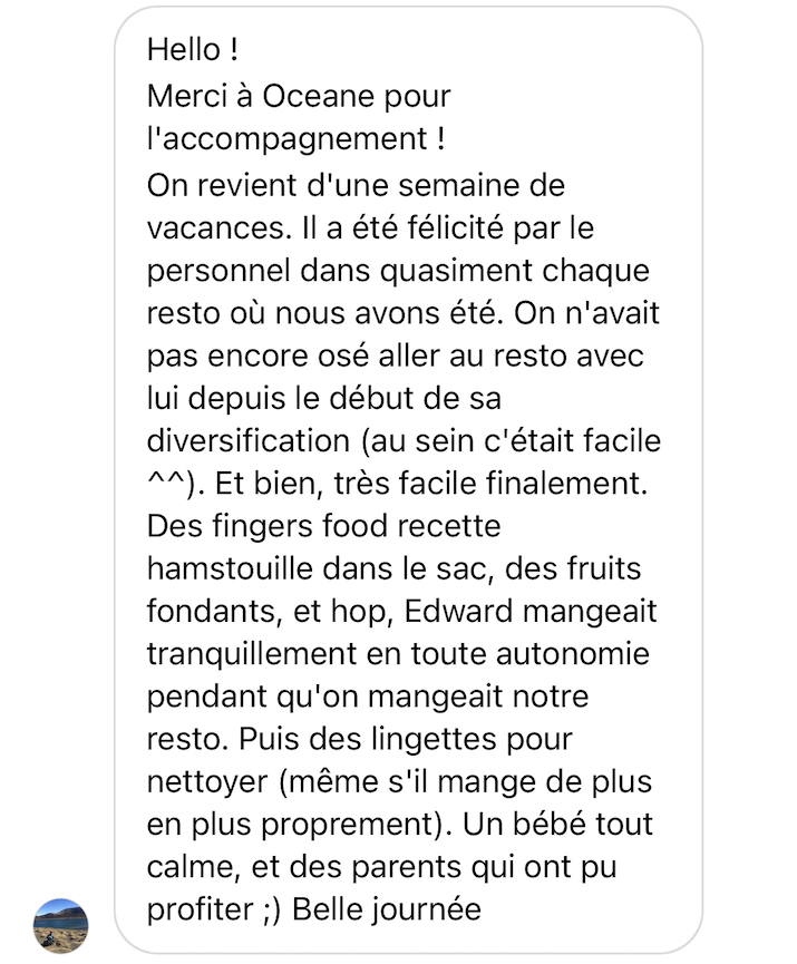 Recommandation cliente des services Hamstouille