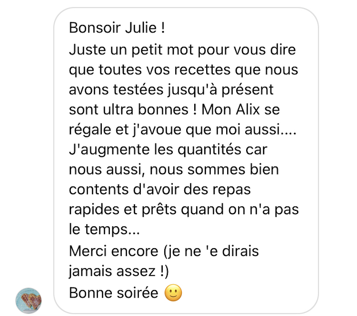 Recommandation cliente des services Hamstouille